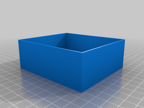 mon personnalisés gbic boîte - dessus personnalisé 3d print model - Mito3D
