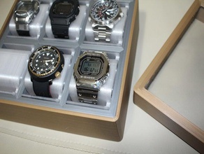 watch organizer stand 3d print model - Mito3D