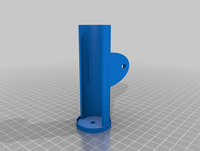 vara de curling substituição da cabeça 3d print model - Mito3D