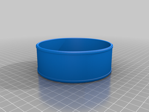 il mio personalizzato ambito coperchio copriobiettivo - semplice su misura 3d print model - Mito3D