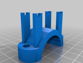 soporte para rollo de bobinas - ender 3 remix 3d print model - Mito3D