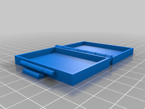 minha fivela personalizada caixa de impressão uma peça personalizado 3d print model - Mito3D