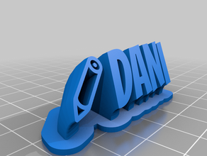 dani customized 3d print model - Mito3D