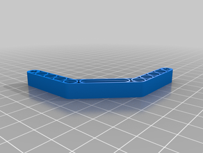 my customized legotechnic double angular beam 5 3d print model - Mito3D