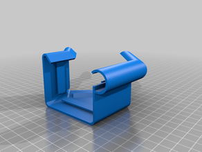 box-shaped gutters connector 45 3d print model - Mito3D