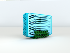 stand de cas magnétique le clip raspberry pi 3d print model - Mito3D