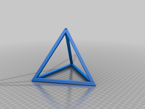 triangolo lampada la decorazione geometrica lmpara led luce a luz 3d print model - Mito3D