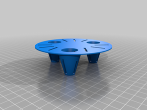 kleine, Runde Blumentopf stecken selbst Gießen 3d print model - Mito3D