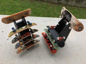 Griffbrett-Halter - Griffbrett fingerskate skate skateboard Skateboarden 3d print model - Mito3D