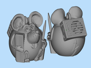 mouse air conditioner installer 3d print model - Mito3D