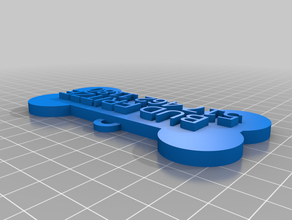 minha personalizado pet dog tag osso em forma alongada 3d print model - Mito3D