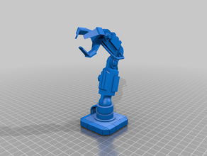 robot arm manipulator robotic 3d print model - Mito3D