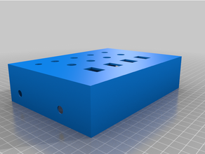 buttonbox box diy einfach 3d print model - Mito3D