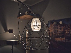 paralume lampenschirm beleuchtung il design casa la lampada 3d print model - Mito3D