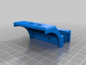enganche lateral para anycubic i3 mega 3d print model - Mito3D