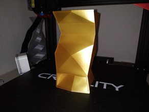 dice tower vase mode spiral 3d print model - Mito3D