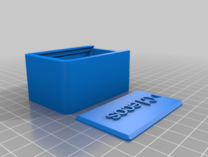 cleco box customized 3d print model - Mito3D