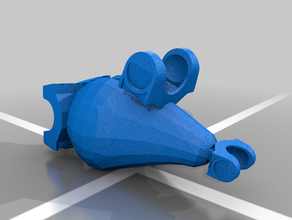 pose-able bird model articulated wip 3d print model - Mito3D