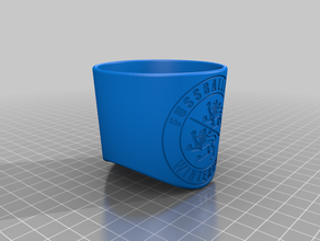 fc winterthur birra supporto di tazza 3d print model - Mito3D