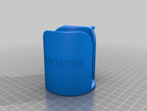 oreo caddy remix cookie cup dip mug 3d print model - Mito3D