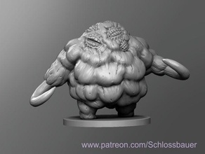 pesado de la carne no molestar dungeons dragons tablero mesa 3d print model - Mito3D