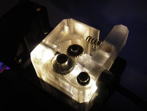 vidrio de la máquina extrusora bowden extrusor tevo tornado 3d print model - Mito3D