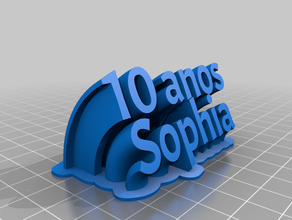 sophia özelleştirilmiş 3d print model - Mito3D