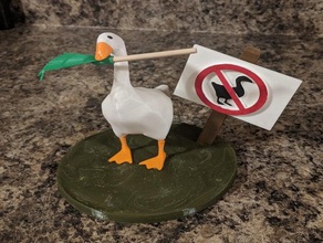 untitled goose râteau scène 3d print model - Mito3D