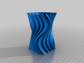 vase 39 container flower pencil holder vases mode 3d print model - Mito3D