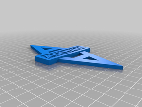 arkham-logo 3d print model - Mito3D