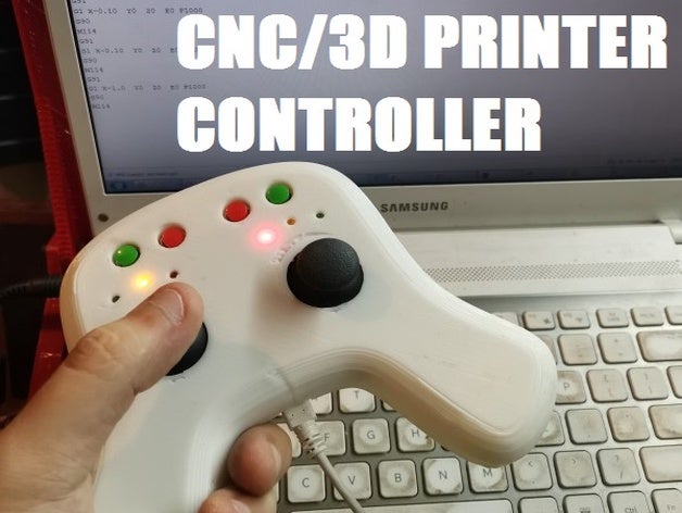 cnc de la impresora 3d joystick controlador 3D print model - Mito3D