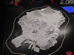 gta 5 map 3d print model - Mito3D