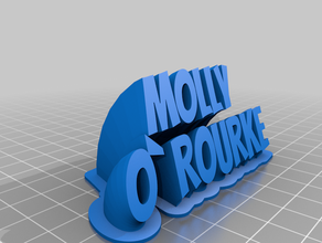 molly kundengebundene 3d print model - Mito3D