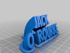 jack personnalisé 3d print model - Mito3D