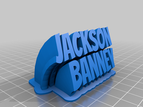 jackson su misura 3d print model - Mito3D
