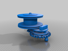 filament mig makaraları respooling manuel bobin sarma 3d print model - Mito3D