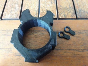 kriss vector jel blaster namlu sabitleyici gelsoft vektör 3d print model - Mito3D