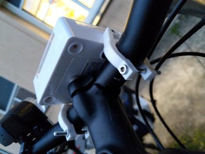 bike handle holder 3d print model - Mito3D