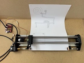 infinitas plotter arduino cnc caneta 3d print model - Mito3D