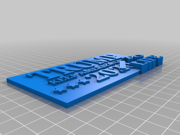 trump 20 hayat 3D print model - Mito3D