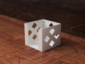paper box desktop organizer office organization holder universal 3d print model - Mito3D