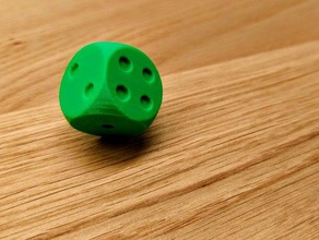 testcube-dadi cubo di calibrazione calibrare la del pezzo il test i dadi gioco della stampante 3d print model - Mito3D