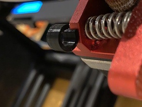 cabo de clipe trás extrusora ender 3 pro 3d print model - Mito3D