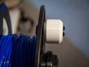 filament spool winding handle sample winder 3d print model - Mito3D