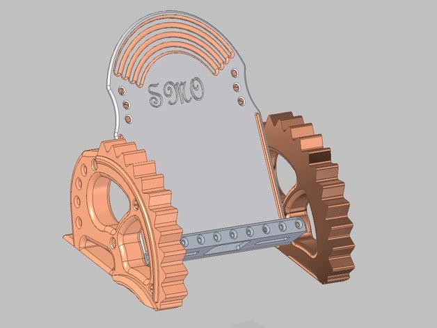 steampunk-handy-Handy-Halter handyhalterung steampunk 3D print model - Mito3D