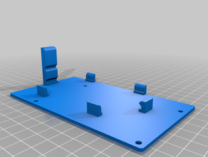 arduino mega ramps mounting plate printrbot simple metal 3d print model - Mito3D