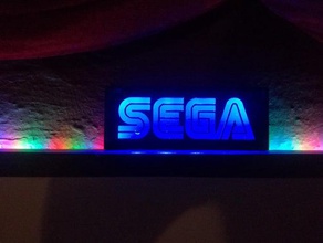 sega light box 3d print model - Mito3D