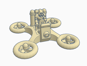 gaslands girocóptero 3d print model - Mito3D