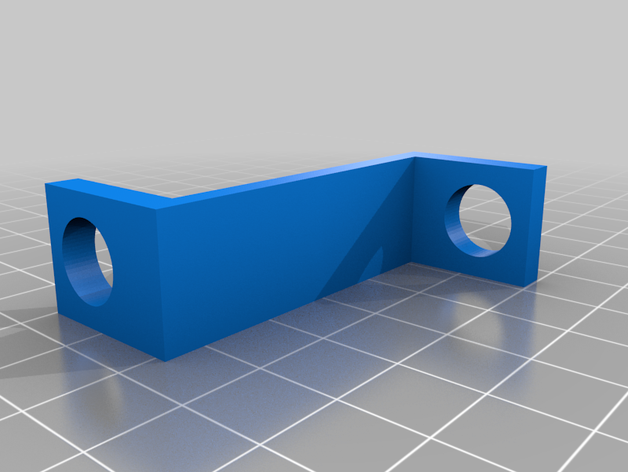 suporte de sensor segue a linha 3 3D print model - Mito3D