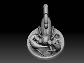 giant scorpion monster miniature 3d print model - Mito3D
